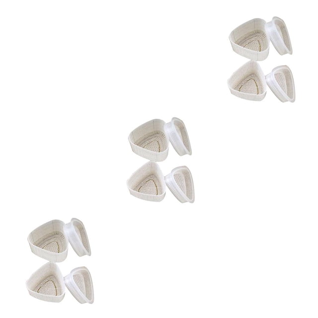 Advancent 2Pcs Sushi Molds Transparent Kitchen Food Non-Stick DIY Bento Bar Triangular Ball Lovely Rice Mould Household Accessories Type1 NO1 Advancent CBP063503