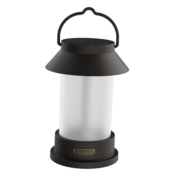 Mini humidificador de aire portátil, difusor retro de apagado automático para viajes de oficina de escritorio Negro perfecl Humidificador de aire