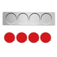 thumbnail image 2 of Matsuzay Base de latas de especias, suministros de cocina resistentes de acero inoxidable, soporte para latas de condimentos, soporte para Cocina y Comedor, 2 of 5