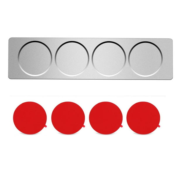 Matsuzay Estante para tarros de especias, adorno de acero inoxidable, suministros de cocina, soporte Simple para latas de condimentos, práctico soporte Cocina y Comedor Matsuzay HA061035-00