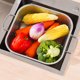 thumbnail image 4 of unbranded Escurridor De Malla Fina De Acero Inoxidable Con Doble Mango Para Uso En Cocina, 4 of 8