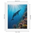 thumbnail image 2 of Paint by Numbers Kit for Adults, Blue Ocean Coral Whale Majesty Paint by Numbers, Easy Paint by Numbers Kit for Adults Beginner, DIY Adult Paint by Number Kits on Canvas, 12x16in Home Decor, 2 of 7