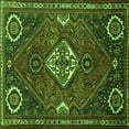thumbnail image 1 of Ahgly Company Indoor Square Persian Green Traditional Area Rugs, 3' Square, 1 of 1
