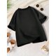 thumbnail image 2 of Chaleco de punto con cuello redondo en blanco y negro con estampado de estrellas, cómodo y confortable, ideal para actividades al aire libre, deportivo, de manga recta, moderno, bonito y..., 2 of 6