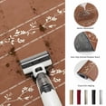 thumbnail image 5 of Entryway Rug 2'x3', Brown Flowers Branch Kitchen Runner Rugs Non-Slip Carpet Mats, Spring Summer Farmhouse Botanical Bedside Rugs Runners Washable Floor Carpet for Bathroom Laundry Room, 5 of 8