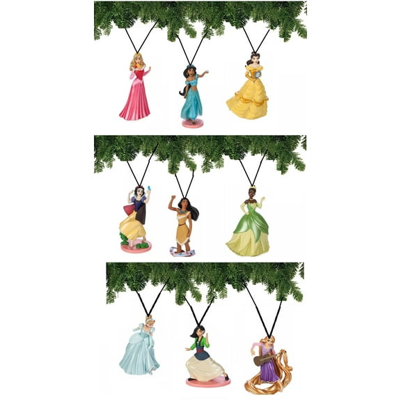 Disney Princess Deluxe Ornament Set