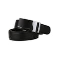 thumbnail image 2 of INSPIRE CHIC Men's Automatic Buckle Ratchet Business Dress Leather Belt Silver Lump 55 7/8-58 5/8", 2 of 7