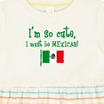 thumbnail image 4 of Inktastic So Cute Mexican Girls Baby Dress, 4 of 5