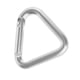 thumbnail image 3 of Acampando triángulo carabinero liviano snap pesca accesorios de escalada plateado, 3 of 6