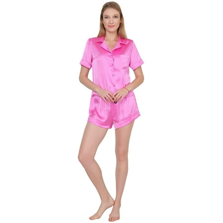 

MINI APPARELS Women’s Nightwear Two Piece Short Sleeve Sleepwear PJ Pajama Set
