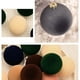 thumbnail image 2 of Juego de 12 bolas de Navidad con adornos de terciopelo de 2,36 pulgadas con aro colgante para árbol de Navidad, decoración del hogar, Navidad, P R7u9, 2 of 5