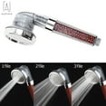 thumbnail image 5 of Gustave Design High Turbo Pressure Shower Head Bath Handheld Large Rainfall Water-saving with Filter Beads, 5 of 7