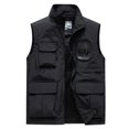 thumbnail image 4 of Birdeem Mens Work Clothes Jacket Solid Color Stand Collar Multiple Pockets Outdoor Sports Photography Leisure Coat, 4 of 9