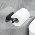 thumbnail image 4 of Juego de accesorios de baño Sincero soporte para papel higiénico de acero inoxidable negro, 4 of 5