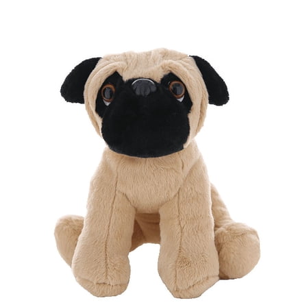 Pugsley The Pug 8 Inch Halloween Plush Toy with Removable Spooky Sound ModuleCreepy Eerie Noises & "Happy Halloween" Voice– Perfect for Halloween Decor, Trick-or-Treat Gifts & Props