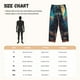 thumbnail image 3 of Balery Starry Sky Moon Wolf Leader Pantalones de pijama para mujer, pijamas ultraligeros, pantalones de estar por casa-Medium, 3 of 6