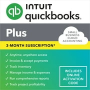 Intuit Quickbooks Online Plus 2024 3-Month Subscription