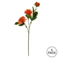 thumbnail image 2 of Vickerman VICK-FV190644 Vickerman 17" Orange Dahlia Spray 6/Pk - FV190644, 2 of 3