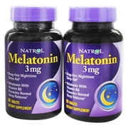 Natrol - Melatonin Twin Pack (60+60) 3 mg. - 120 Tablets