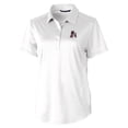 thumbnail image 2 of Women's Cutter & Buck White Arkansas Razorbacks Vault Prospect Textured Stretch Polo, 2 of 3