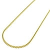 14K Yellow Gold 1.5MM Solid Franco Square Box Link Necklace Chains 16" - 24", Gold Chain for Men & Women, 100% Real 14k Gold, Next Level Jewelry