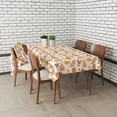 thumbnail image 4 of Autumn Maple Leaf Tablecloth, Rectangular Thanksgiving Tablecloth, Autumn Harvest Pumpkin Tablecloth, Used for Autumn Thanksgiving Restaurant Party Supplies, 60x84 inches, 4 of 6