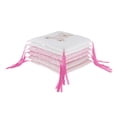 thumbnail image 1 of 6 uds almohadillas de para cuna de bebé para cunas estándar, acolchado lavable para cuna, acolchado grueso para cama de guardería, conejo (rosa) Yotijar Cojín suave para cama infantil, 1 of 10