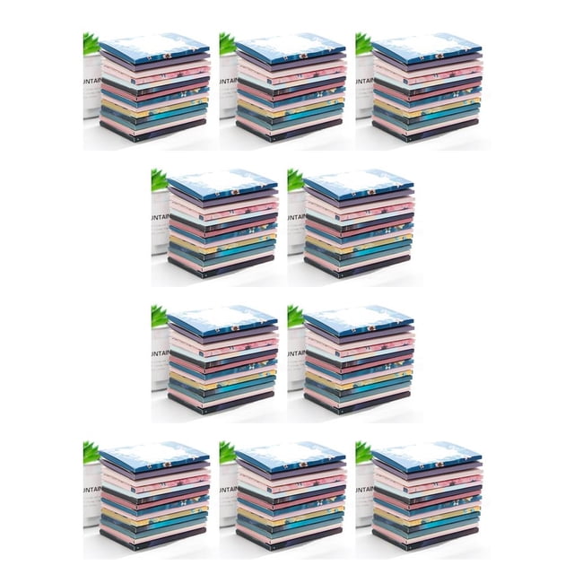 Qarigey 50 piezas de papel de control de aceite facial, hojas absorbentes de aceite portátiles, kit de papeles de maquillaje para el cuidado de la piel, tipo 10 10x7cm 10piezas Qarigey CBP096547