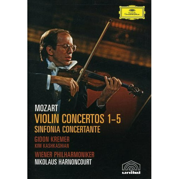 Violin Ctos 1-5 / Sinfonia Concertante in E Flat (DVD), Deutsche Grammophon, Music & Performance