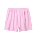 thumbnail image 5 of Annhoo Womens Boyshorts Panties Casual High Waisted Panties Ladies Plus Size Baggy Solid Color Underpants Shorts, 5 of 5