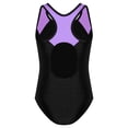 thumbnail image 2 of CHICTRY Girls Youth One-Piece Swimsuit Sleeveless Racer Back Surfing Diving Bodysuit Bathing Suit, 2 of 5