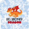 thumbnail image 4 of Inktastic Big Brother Cute Red and Orange Dragon Boys Toddler T-Shirt, 4 of 5