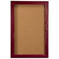 thumbnail image 2 of AARCO Enclosed Wall Mounted Bulletin Board, 2 of 6
