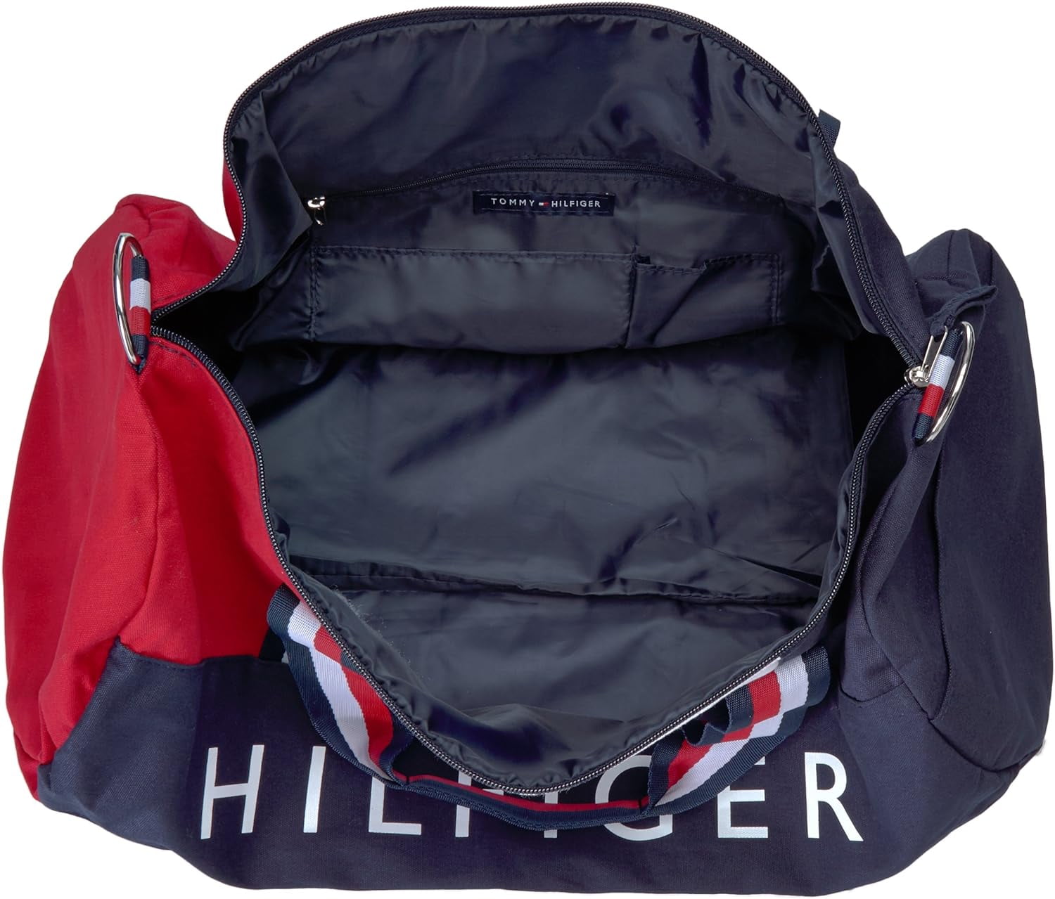 Tommy hilfiger duffle bag online tommy patriot colorblock