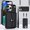 Black, variant on MYKOMI for iPhone 13 Pro Max Case 6.7 Inch, Crossbody Purse Wristlet Shoulder Strap Trendy Protective Cover for iPhone 13 Pro Max