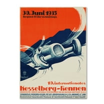 Trademark Fine Art 'Racing 30' Canvas Art by Lantern Press