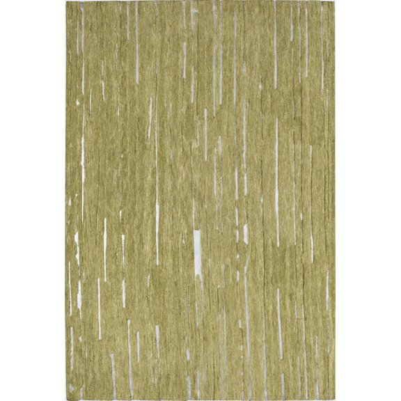 Berkley Magistrate Area Rug VB1 Vb1 Lime Lime Lines Banded 2' 3" x 7' 6" Rectangle