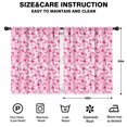 thumbnail image 2 of Blackout Kids Curtains,Pink Breast Cancer Childrens Insulated Curtains Set Of 2,Bedroom Essentials,Toddler Room Decor 42"x54", 2 of 5
