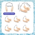 thumbnail image 3 of Professional Swimming Nose Clip 6-Pack, Comfortable Soft Silicone Waterproof Nose Plugs for Swim Training & Water Sports, 3 of 7