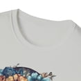 thumbnail image 3 of Floral Skull, Gildan Unisex Softstyle Shirt, Skeleton Graphic Shirt, S-3XL, 3 of 3