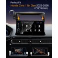 thumbnail image 2 of Soporte magnético para teléfono pop-tech 360° para Honda Civic 11.ª generación, 2 of 7