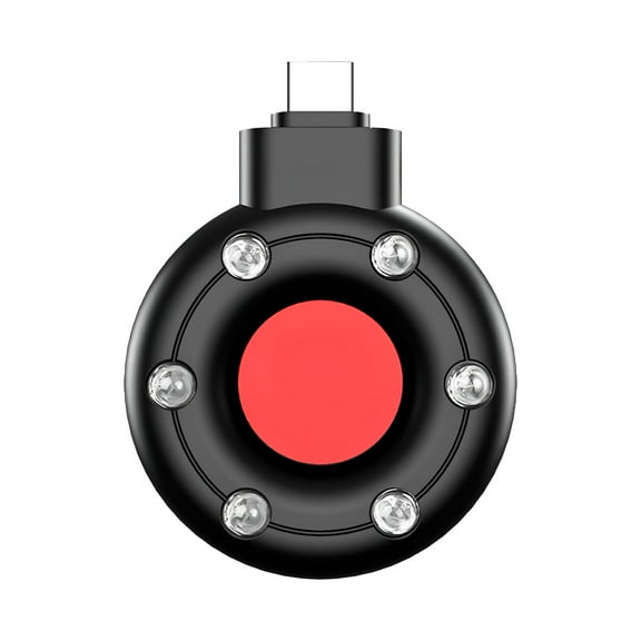 GJX Hidden Camera Detectors Infrared Scanning Light Anti-Spy Detector Tracker Hidden Camera Finder with USB C Port for Home Office
