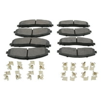 Brake Pads fit Ford F-250 Super Duty 13-22 Front & Rear DC3Z-2001-E DC3Z-2200-D