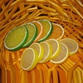 thumbnail image 5 of Artificial Plastic Lemon Slices Fake Fruit Home Decor, 5 of 9