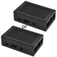 thumbnail image 1 of for 3 Model B Pi2 B Computer Radiator for Case Aluminum Alloy Metal Box for Shell Mesh Heat Dissipation, 1 of 4