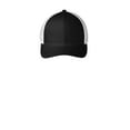 thumbnail image 4 of Port Authority Adult Unisex Regular Plain Cap Black/White Small/Medium, 4 of 5