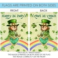 thumbnail image 4 of Toland Home Garden Happy Saint Patty St Pats St Patricks Day Flag Double Sided 12x18 Inch, 4 of 5