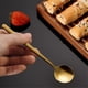 thumbnail image 4 of 12 Pcs Coffee Spoons Set Gold Tea Spoons Long Handle Stirring Spoons Coffee Rounded Stirring Spoon, 4 of 5