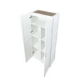 thumbnail image 6 of Manhattan Comfort Hopkins 2-Piece Wood Storage Closets in White, 6 of 7