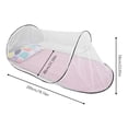 thumbnail image 3 of Portable Foldable Baby Bed Mosquito Net Polyester Sleep Bed, 3 of 8